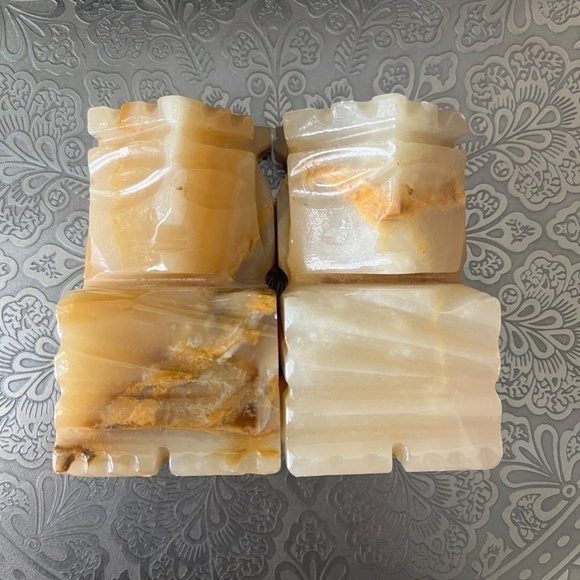 Miniature Onyx Aztec Bookends - Picture 9 of 9